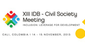 GFDD and FUNGLODE to Attend XIII IDB Civil Society Meeting
